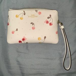 Coach Cherry Wristlet